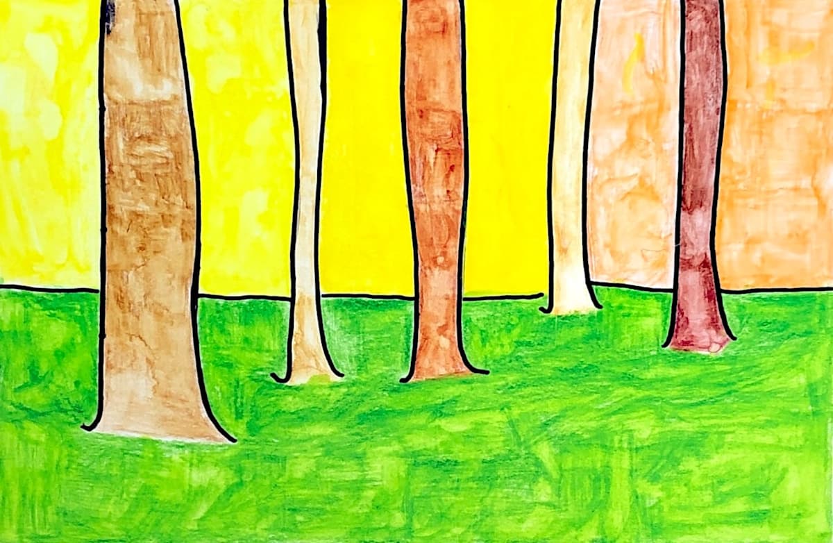 Trees and Light by Garrett 