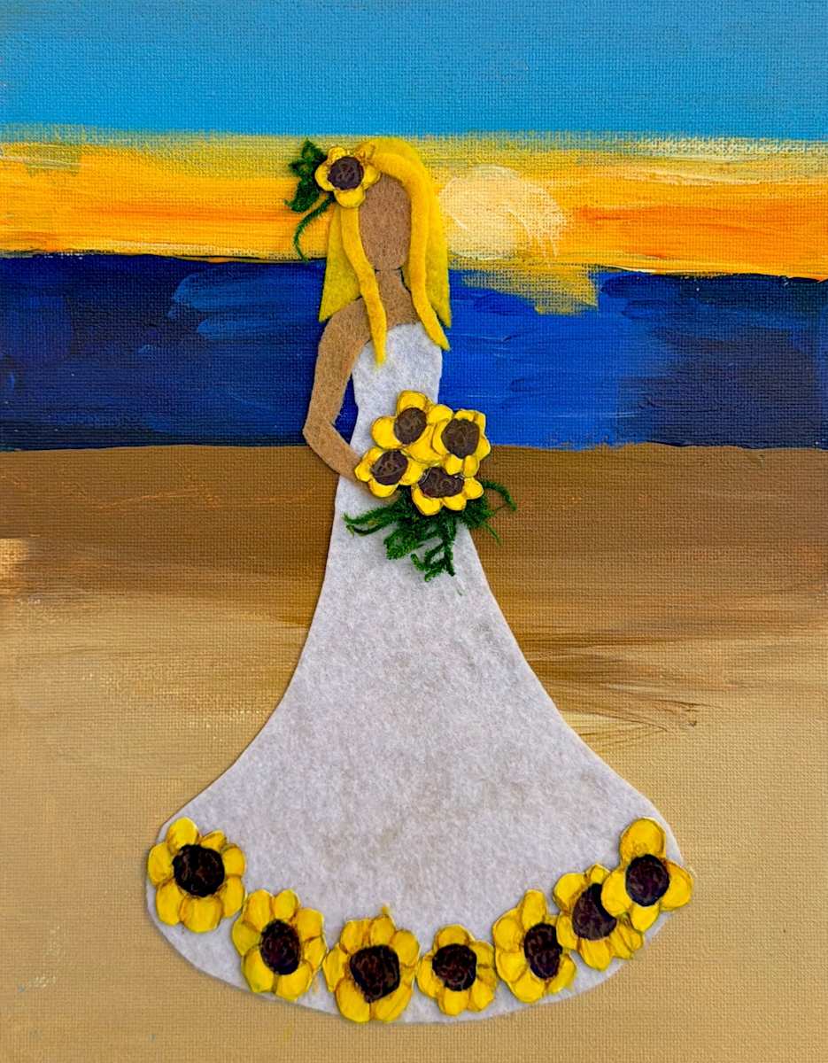 Sunflower Bride by HannahT, Image 1.