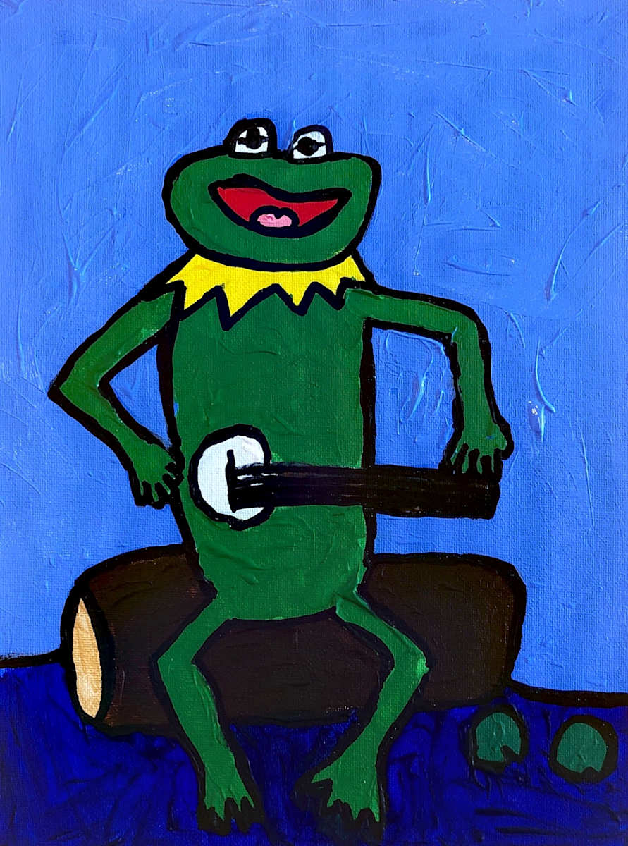Frog On A Log by Dustin, Image 1.