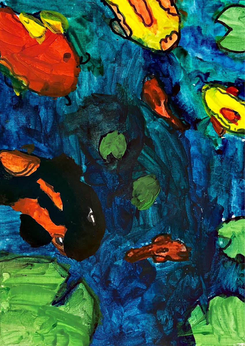 Koi Pond by Roosevelt 