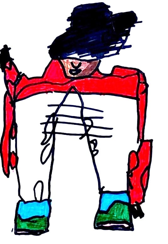 Michael Sketch In Marker by Koren, Image 1.