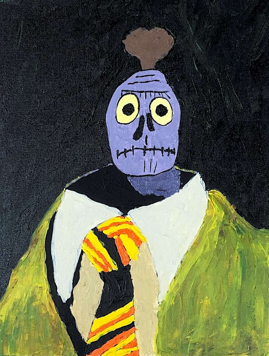 Shrunken Head Guy by Josh 