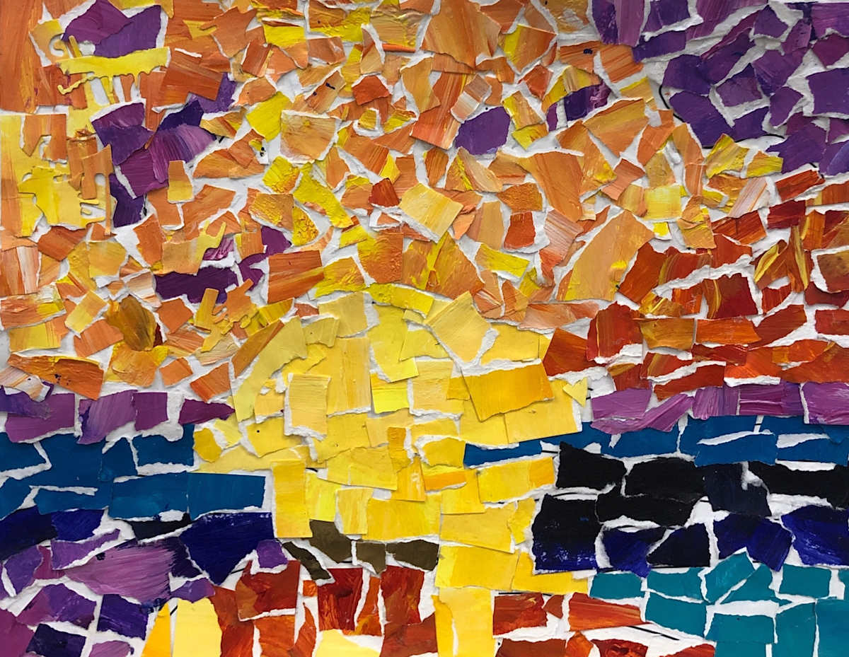 Sunset Collage by Tristan, Image 1.