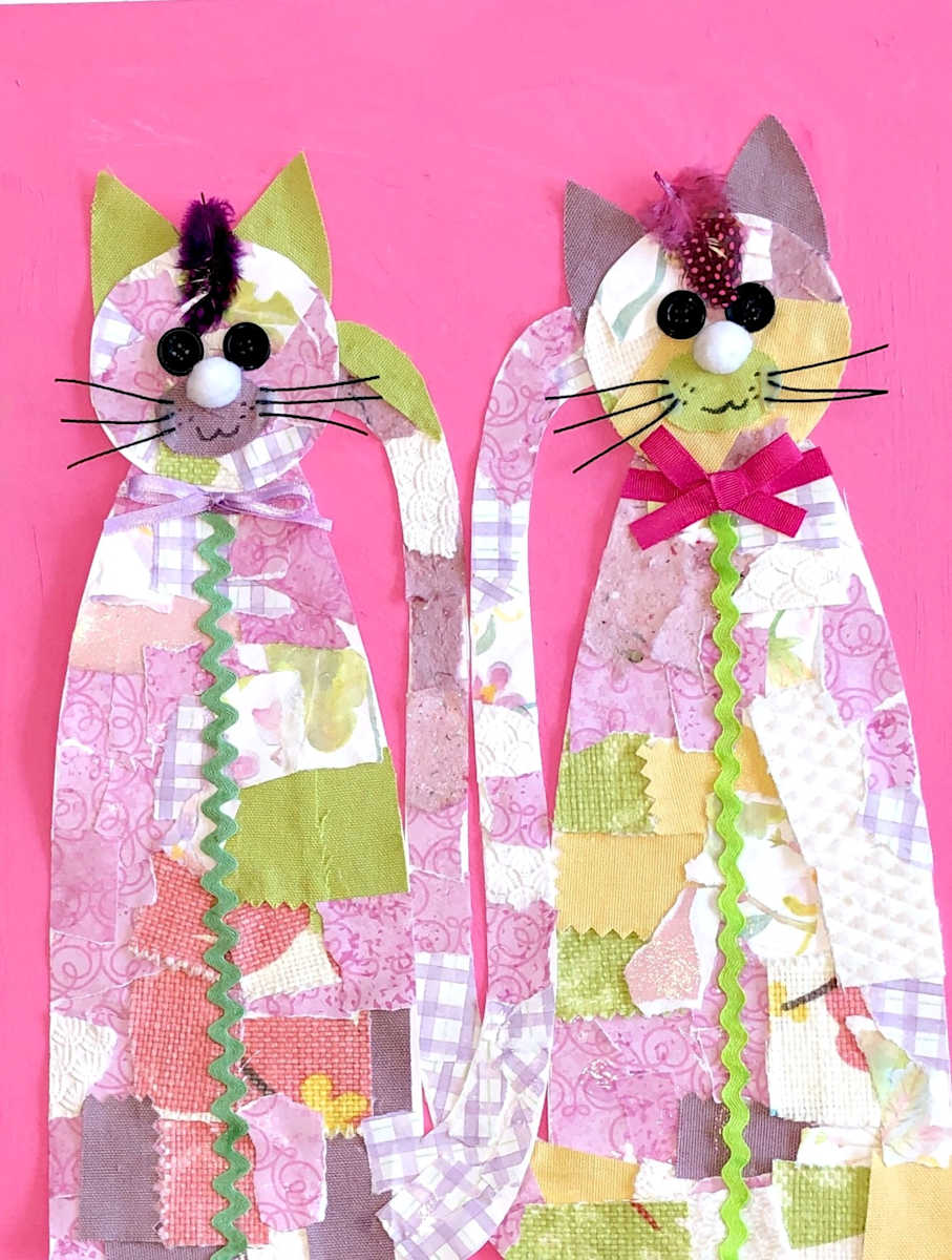 Cats With Pinkground by Tiffany, Image 1.