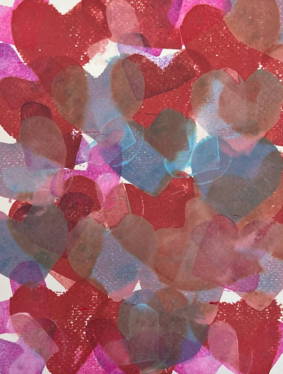 Valentine Hearts by Claire 