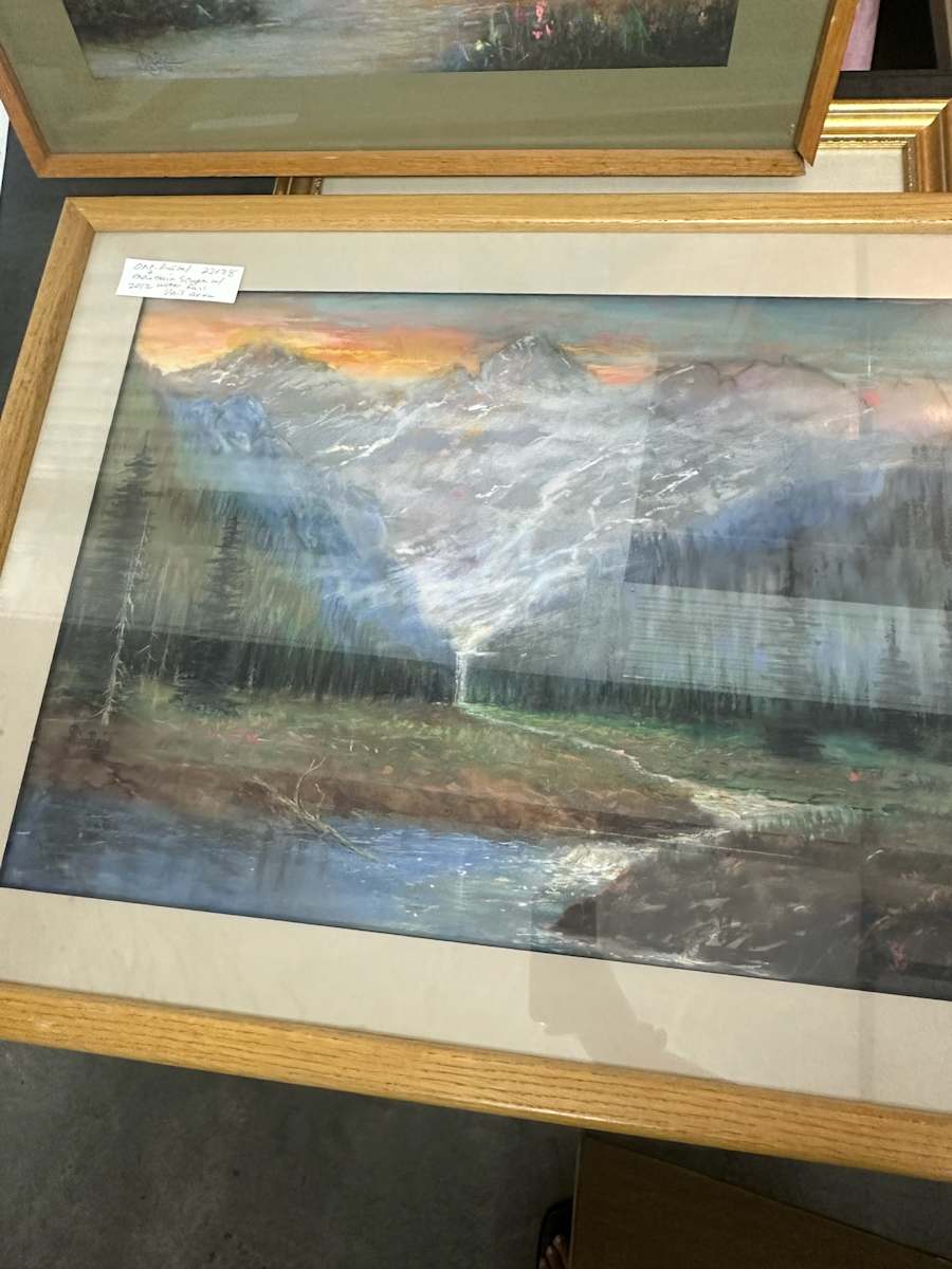 Mountain Scape With Waterfall Vail Area by Risa Dubois, Image 1.