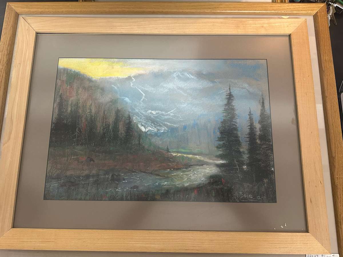 Hazy Day In Rocky Mountain National Park by Risa Dubois 