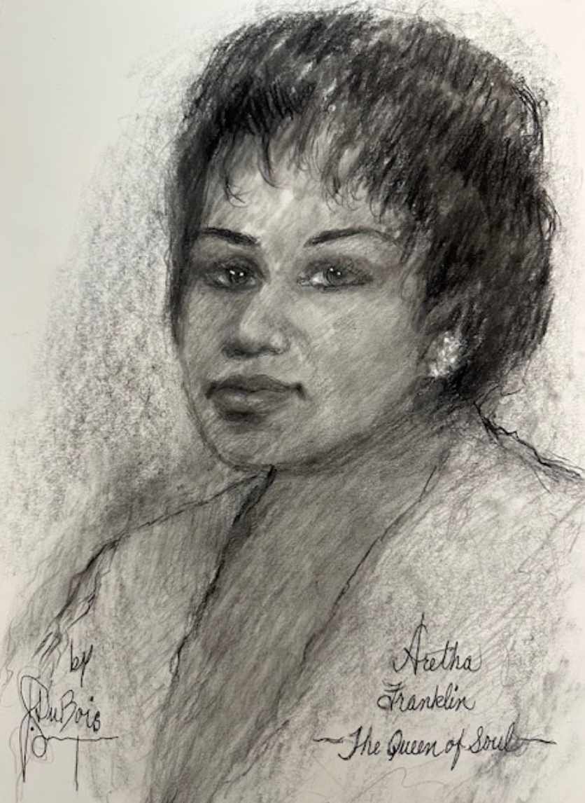 Aretha Frankln by Jess Dubois 