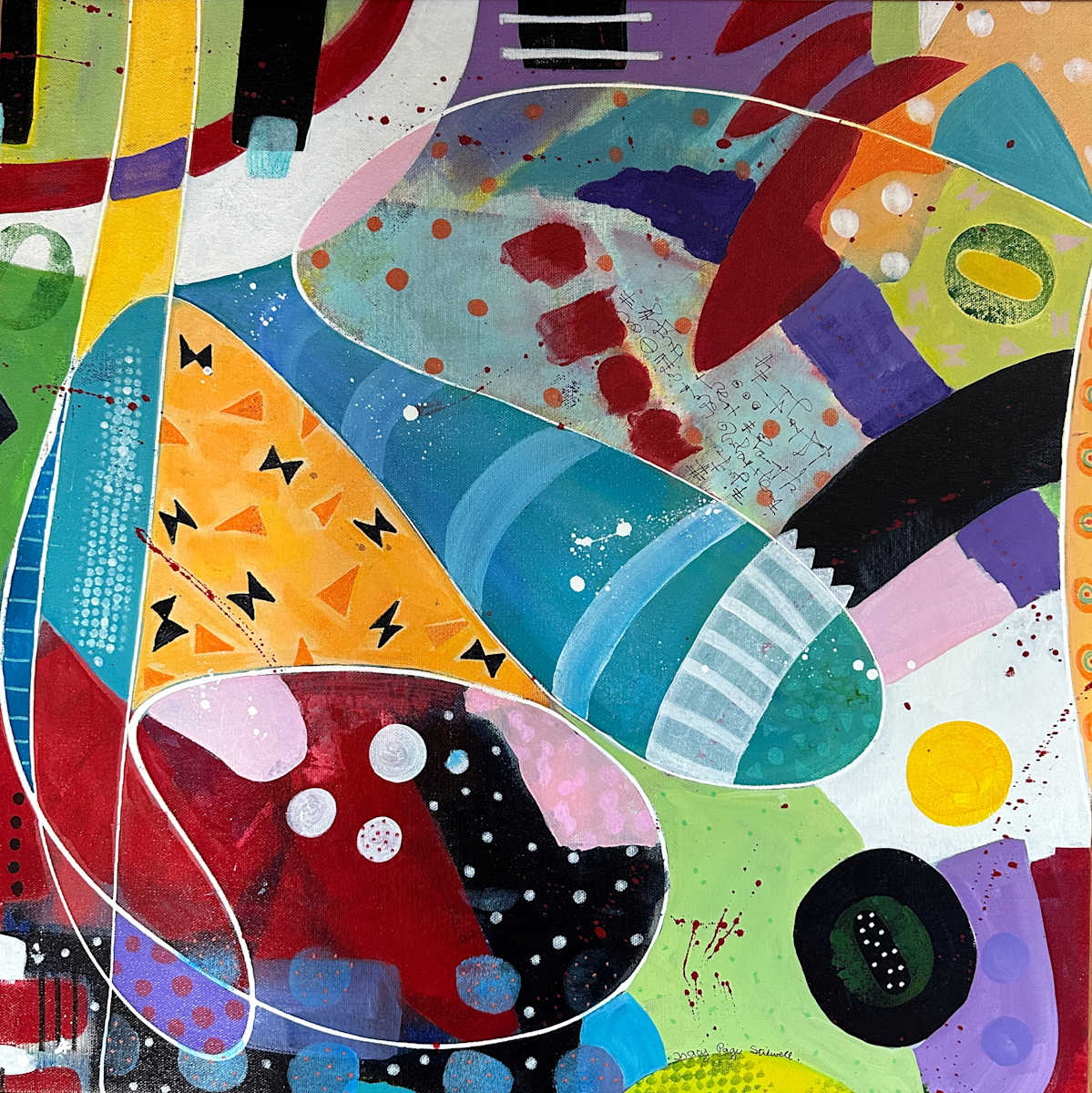 Coloringbook #4 by Tracy Stilwell 