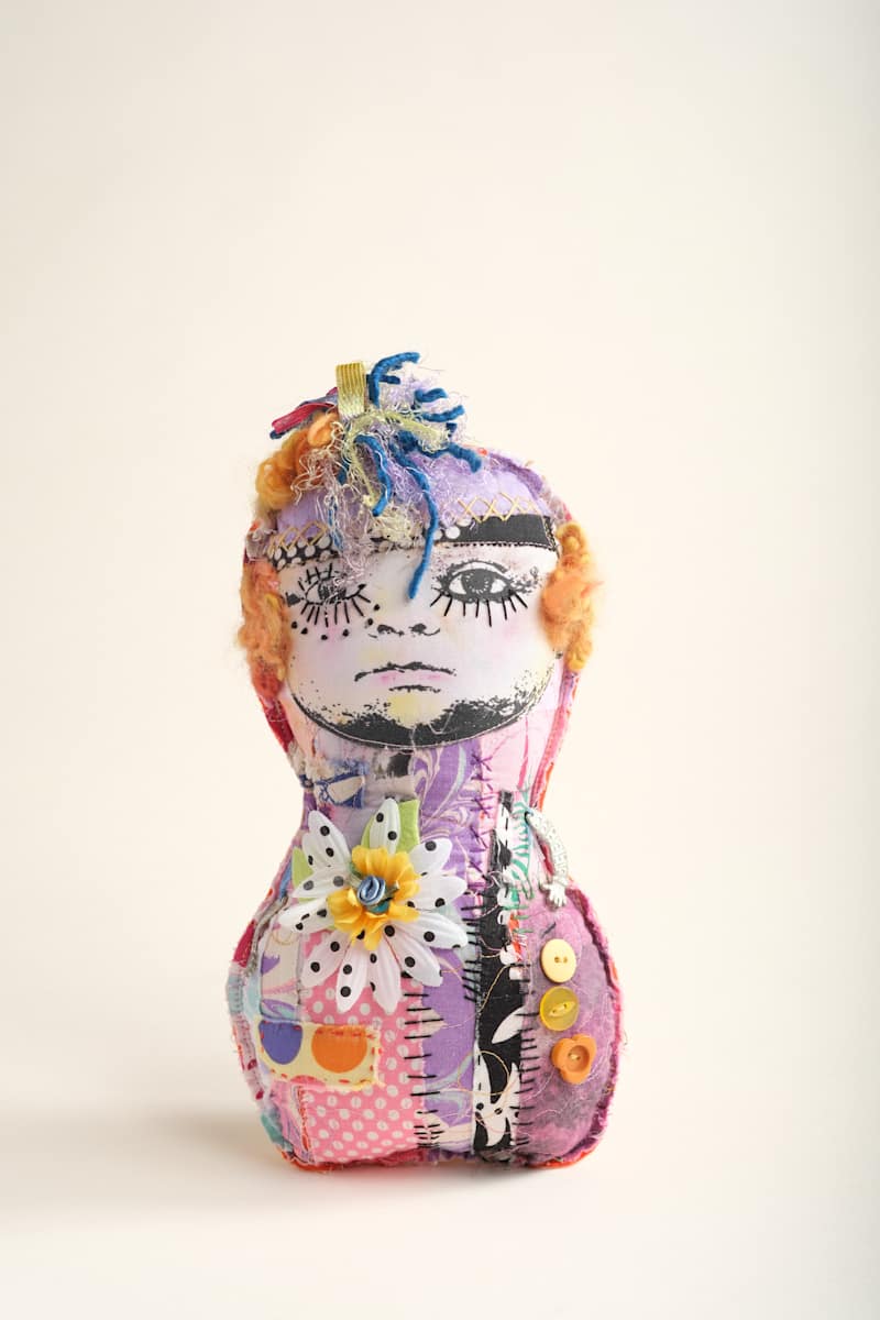 Jasmine - Cloth Doll by Tracy Stilwell, Image 1.