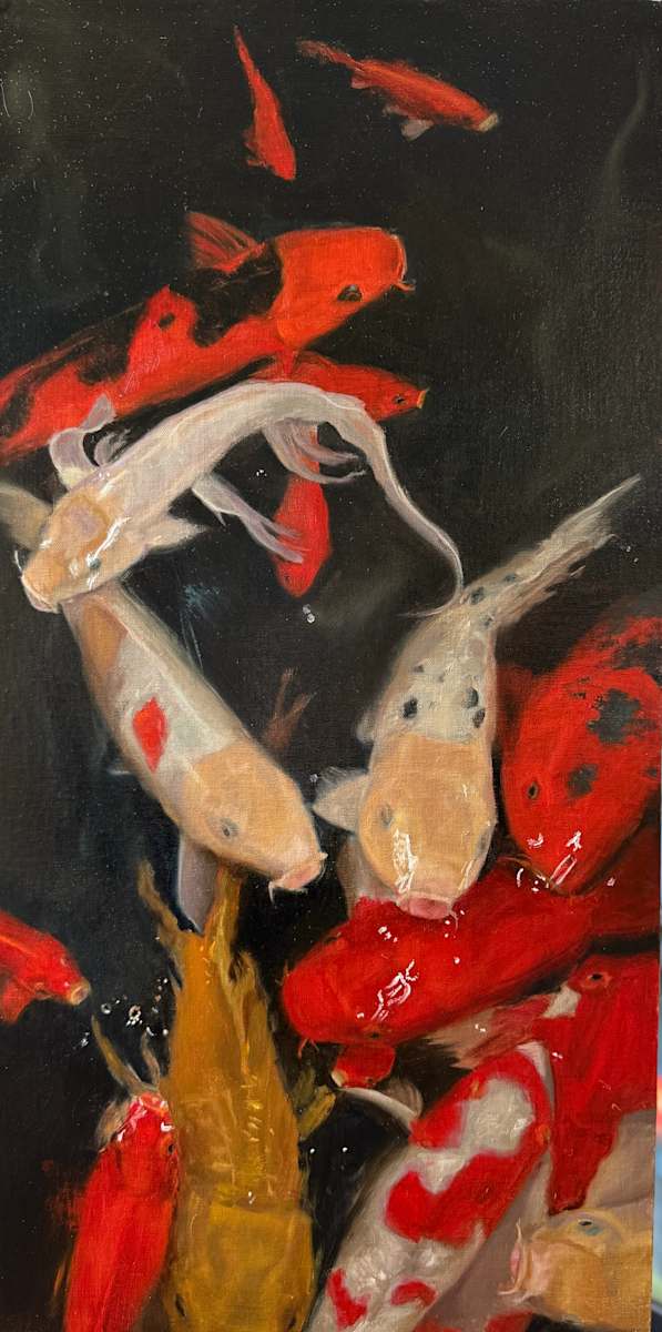 Koi Chaos by Rose Tanner 