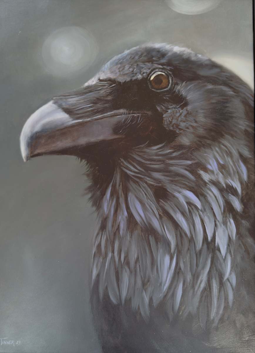 Raven Thoughts by Rose Tanner 