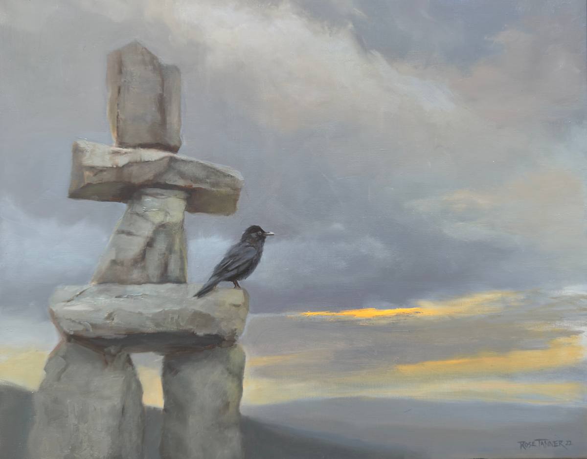 Inukshuk Lookout by Rose Tanner 