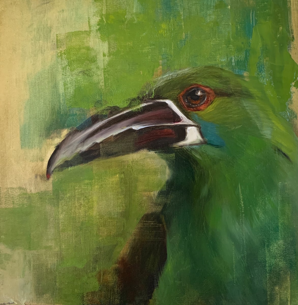 Crimson-Rumped Toucanet by Rose Tanner 