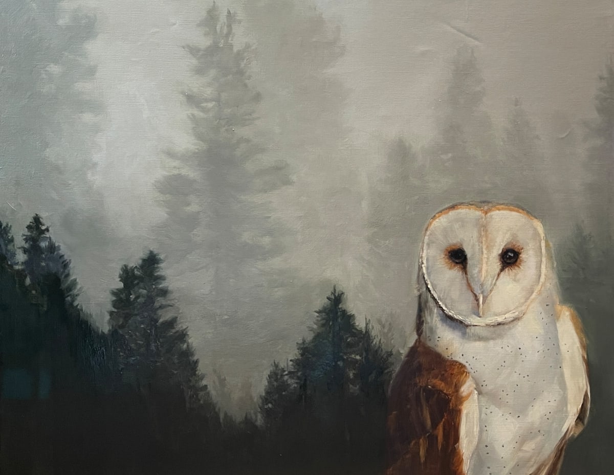 Owl in the Mist by Rose Tanner 