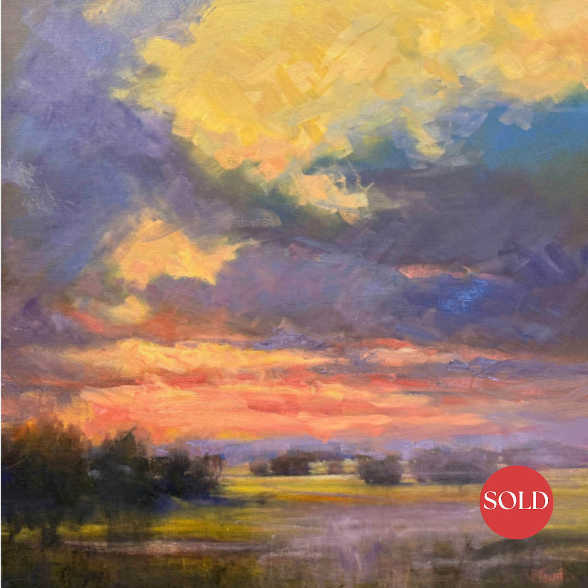 Billowing Sunset by AMANDA HOUSTON, Image 2.