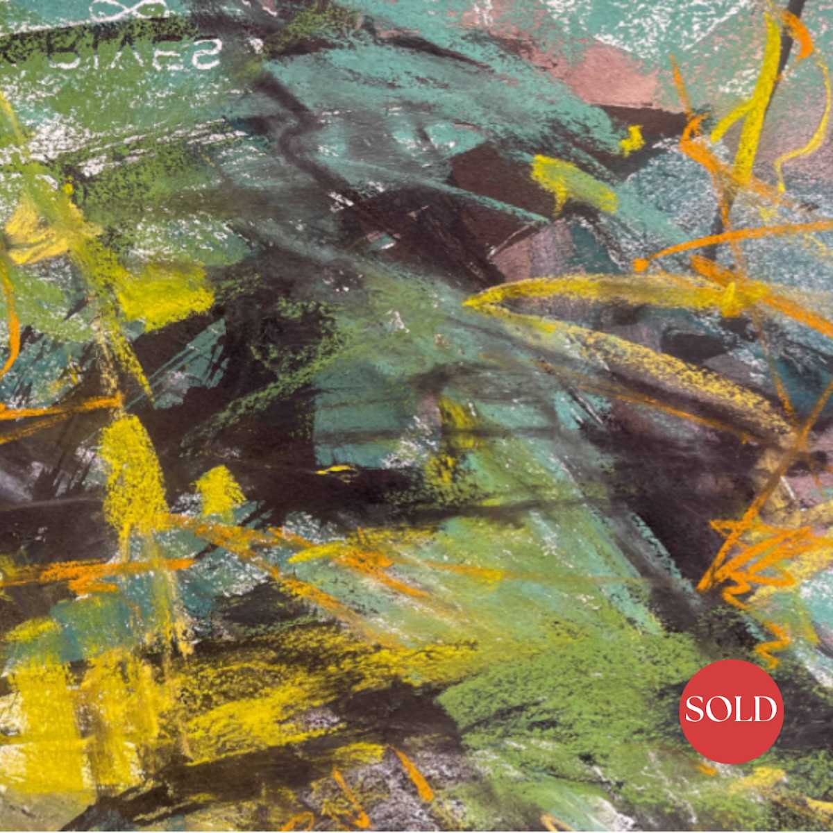 Lush Green Abstract by AMANDA HOUSTON, Image 2.