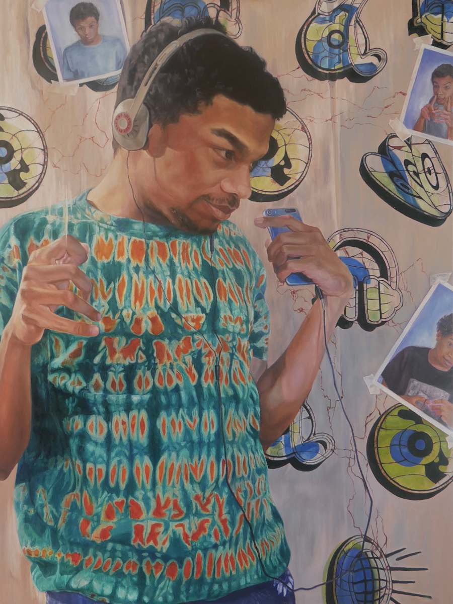 Sensory Regulation by Zeinat Gelli  Image: Portrait of a man listening to his iPod 