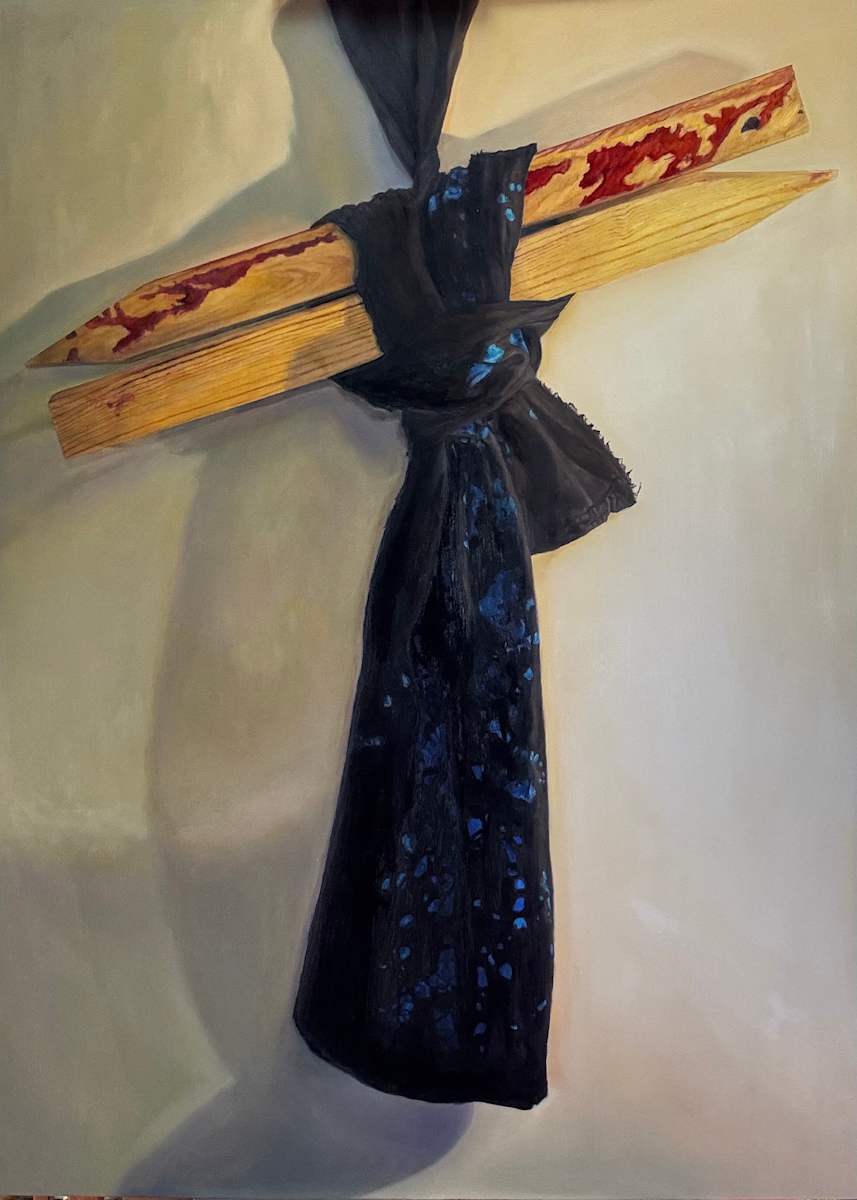 Forget me Knot III by Zeinat Gelli 