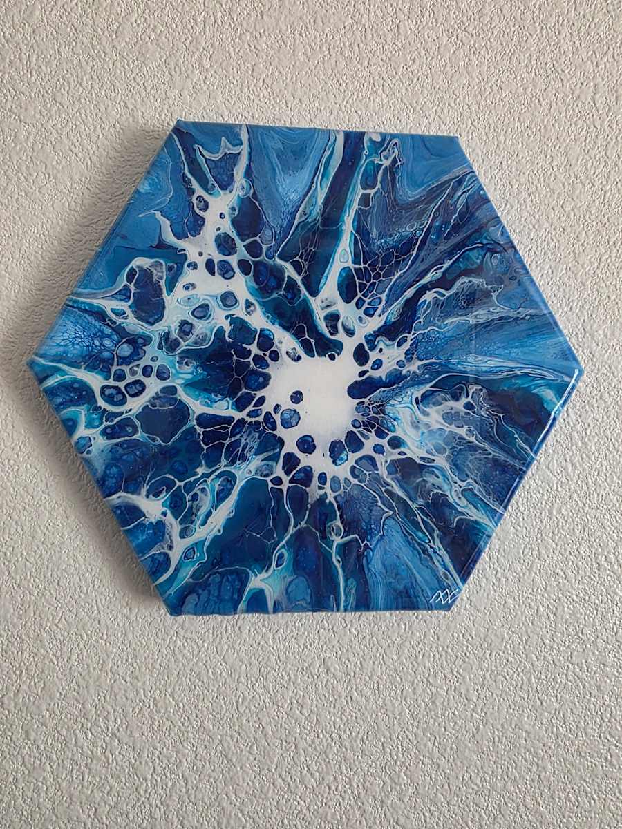 Blue Genesis by Nicole Warnock 