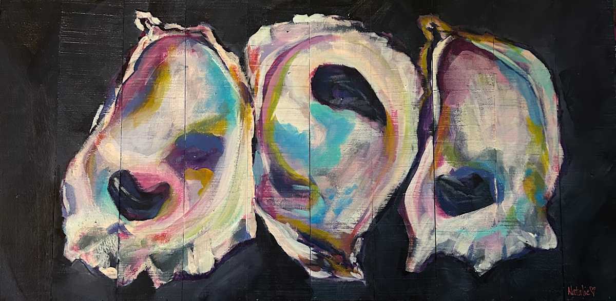 Trio of Oysters by Natalie Campbell, Image 3.