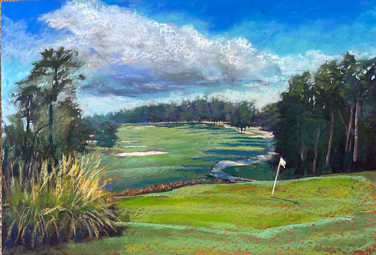 Compass Pointe 18th Hole by Natalie Campbell, Image 1.