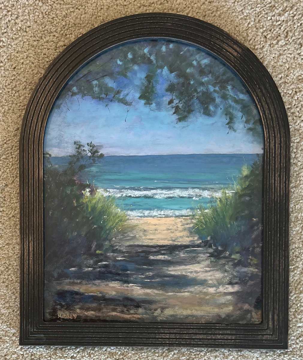 Idyllic Path to the Sea by Natalie Campbell, Image 7.