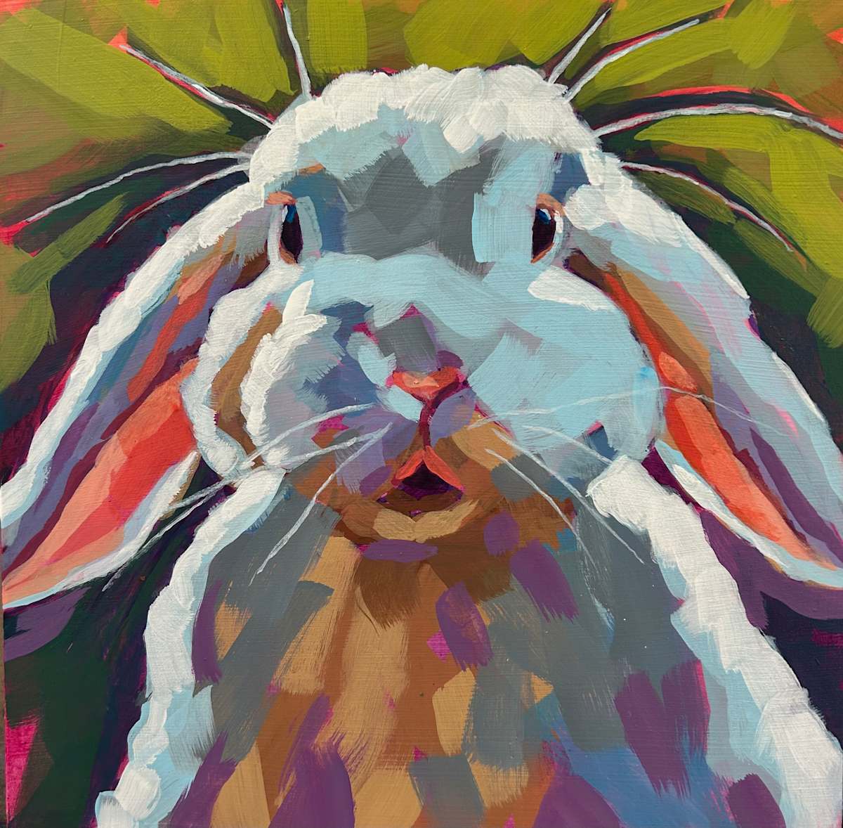 Hello Bunny! by Natalie Campbell 