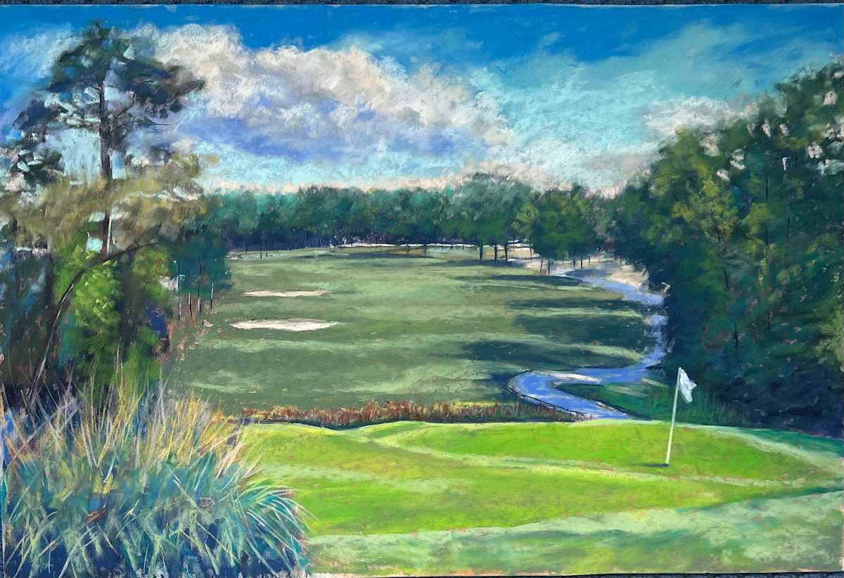 Compass Pointe 18th Hole by Natalie Campbell, Image 1.