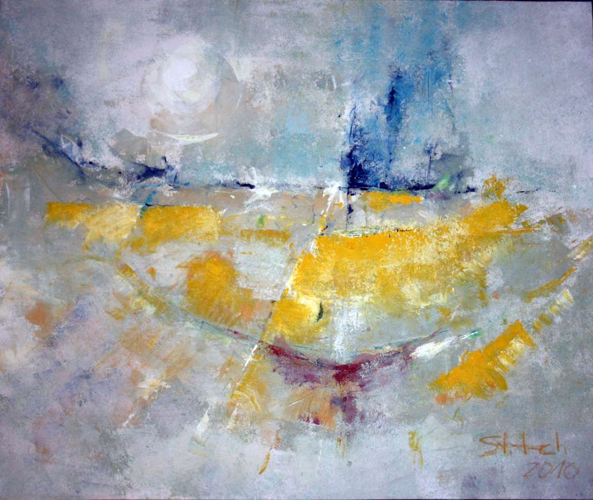 Rapsfeld im Dunst by Stefan Krauch, Image 1.