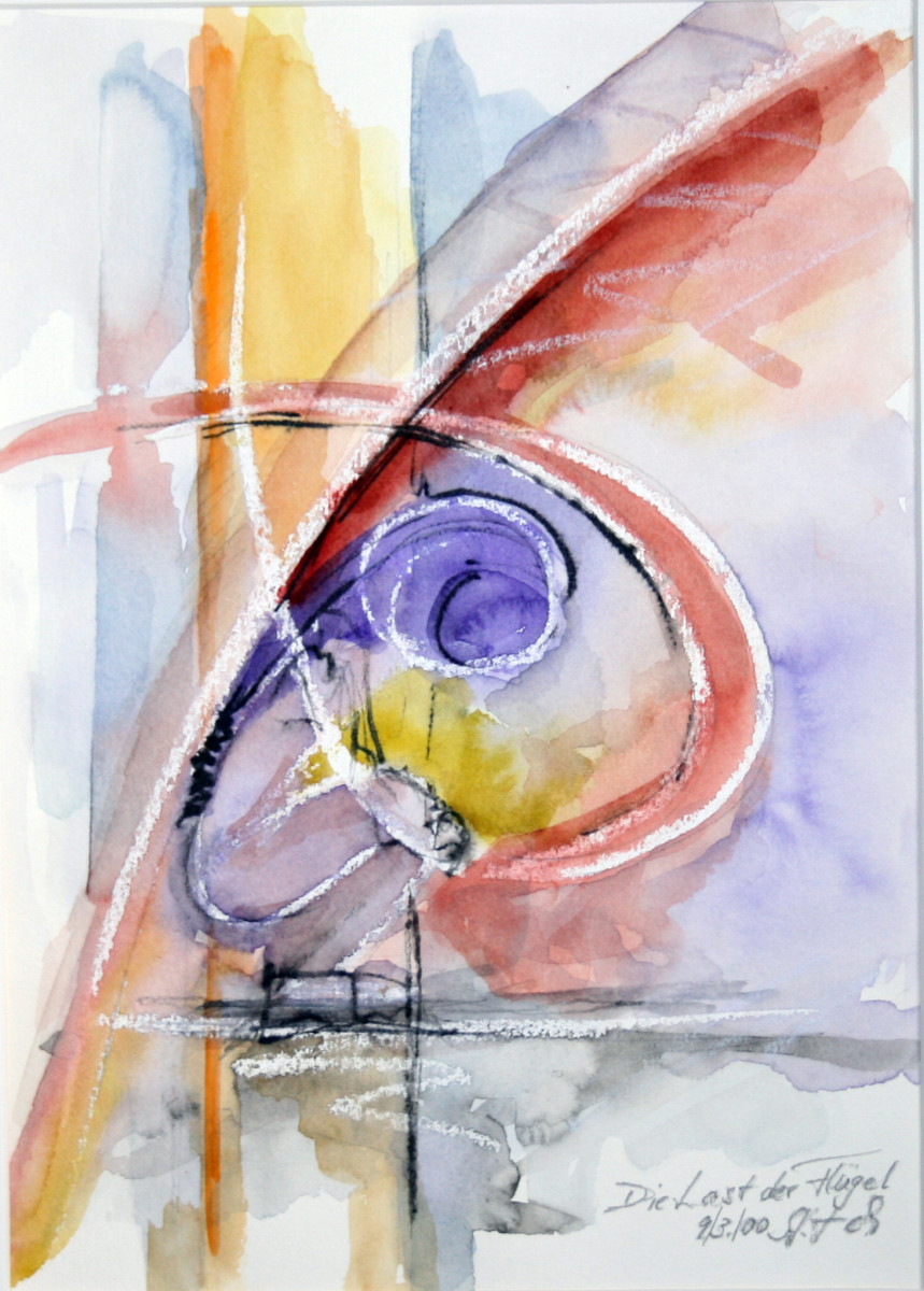 Die Last der Flügel by Stefan Krauch 