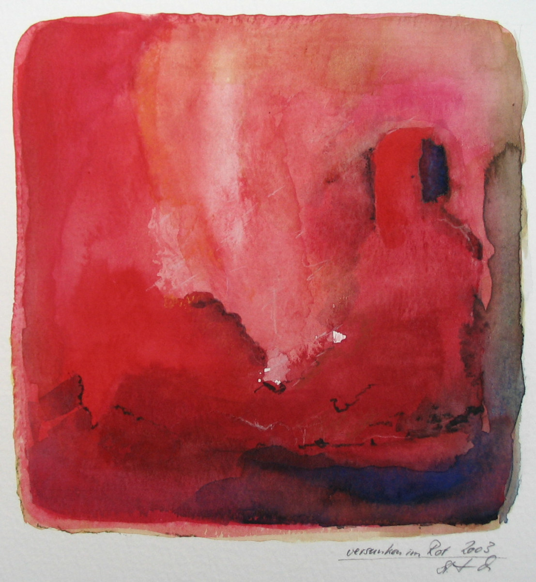 versunken im Rot by Stefan Krauch 