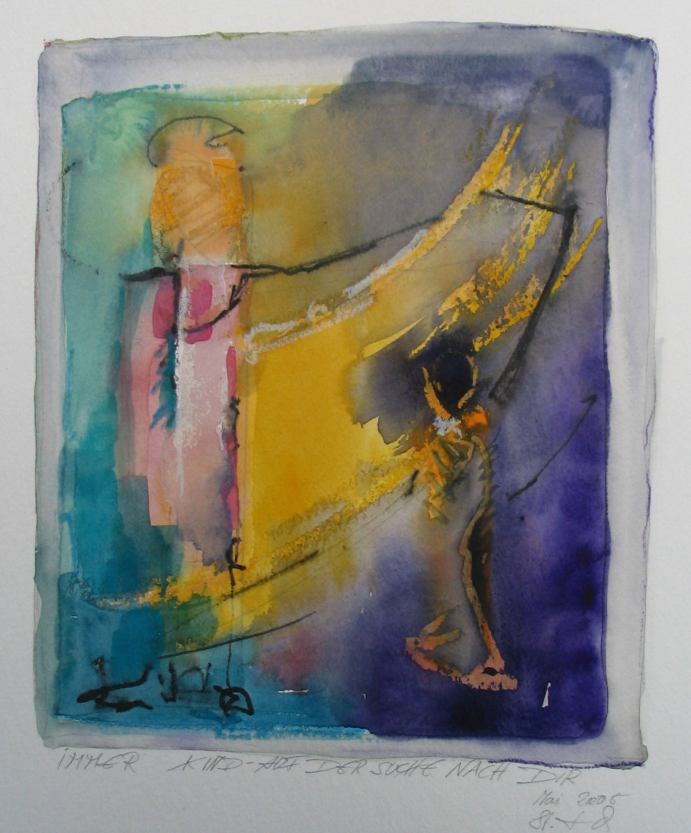 Immerkind..05 20x20 by Stefan Krauch, Image 1.