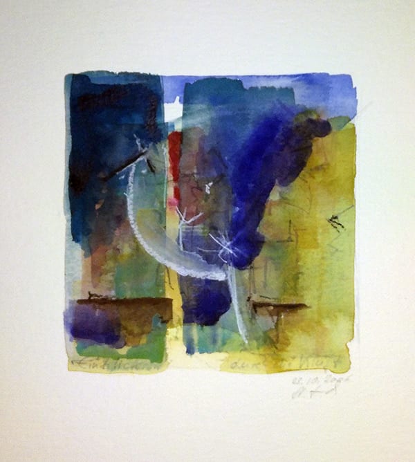 Einblick durch die Kluft 