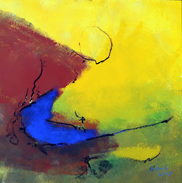 sehr blau by Stefan Krauch 