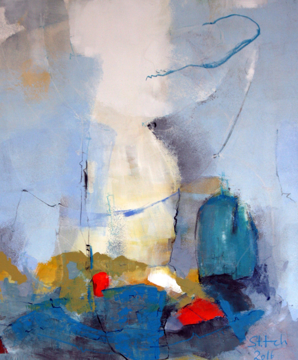 sich weiten / übermalt 09.11.2018 by Stefan Krauch 