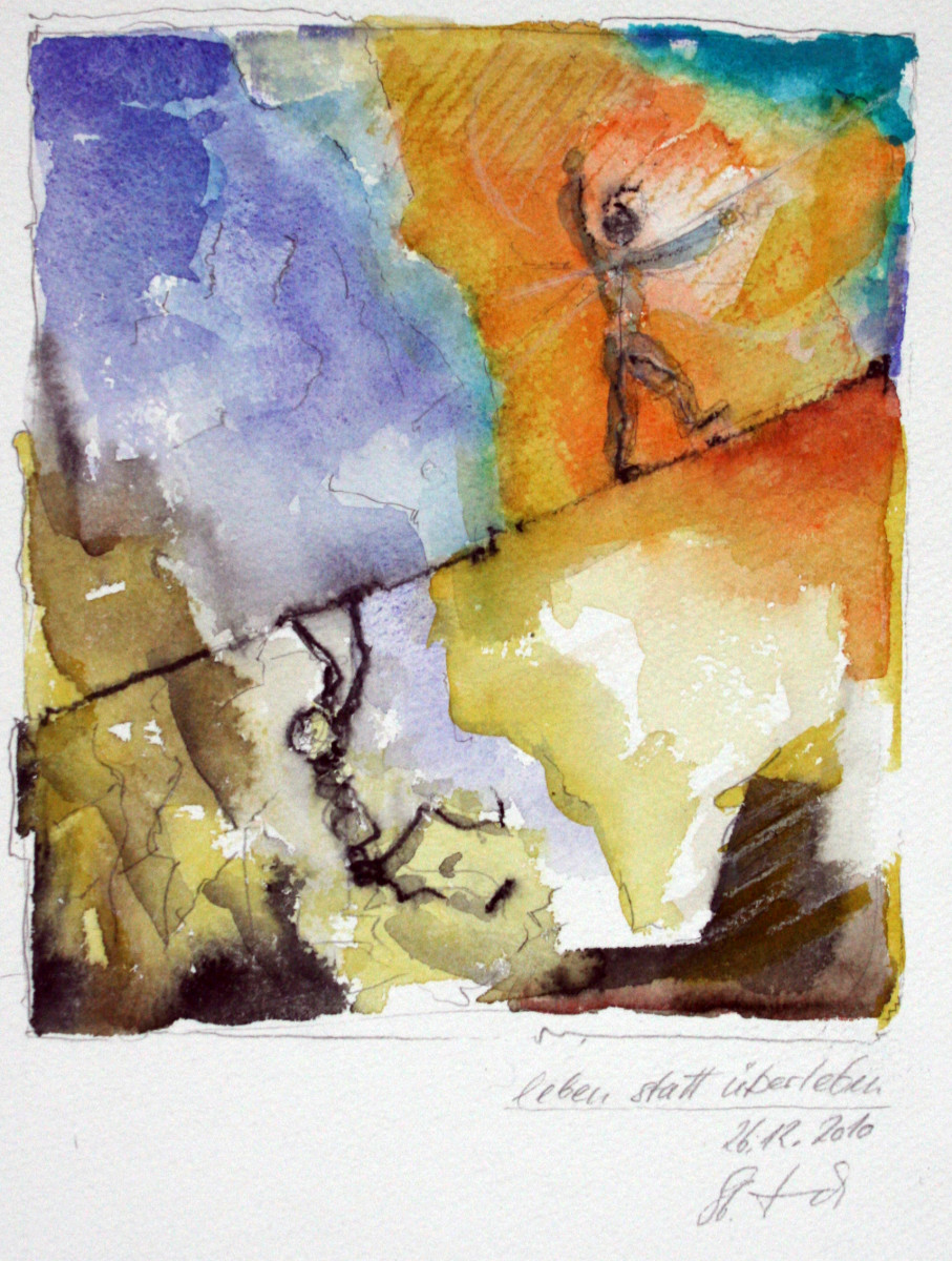 leben statt nur überleben by Stefan Krauch 