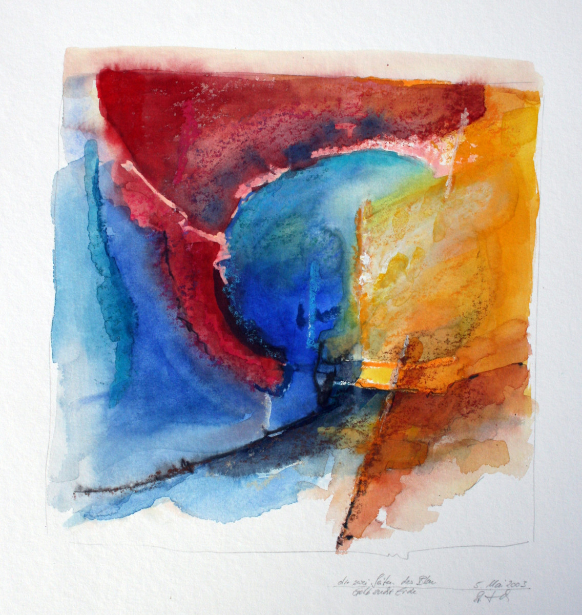 Gelb sucht Erde by Stefan Krauch 