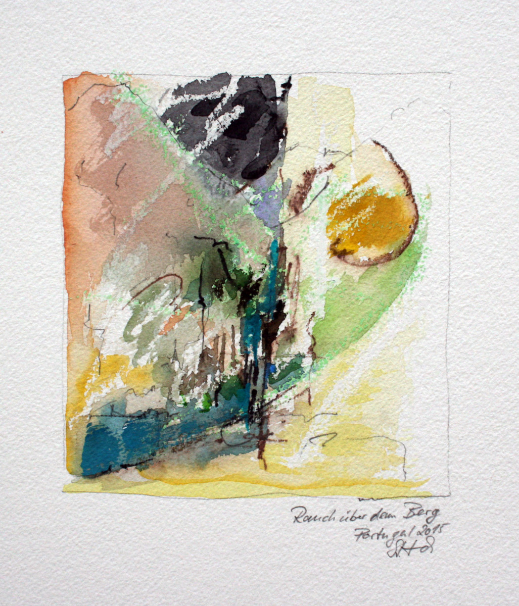 Rauch über dem Berg by Stefan Krauch 