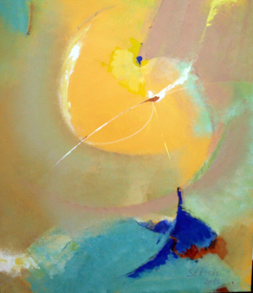 die Freude wählen / übermalt am 10.11.2018 by Stefan Krauch 