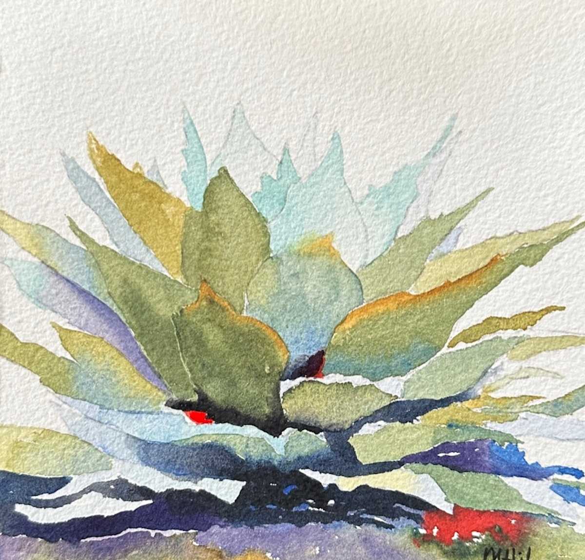 Agave VII by Margie Hildreth 