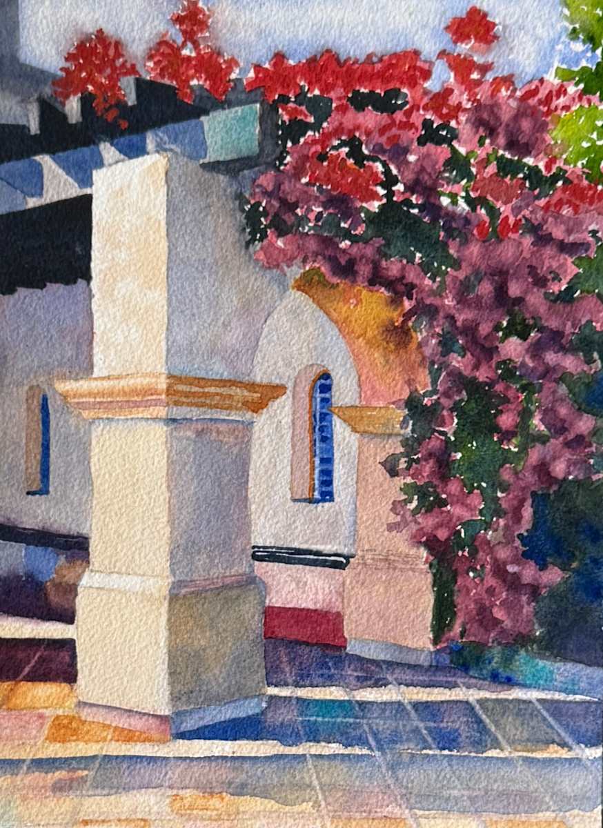 Bougainvilleas by Margie Hildreth 