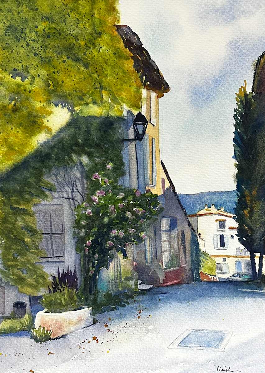 Climbing Roses by Margie Hildreth 