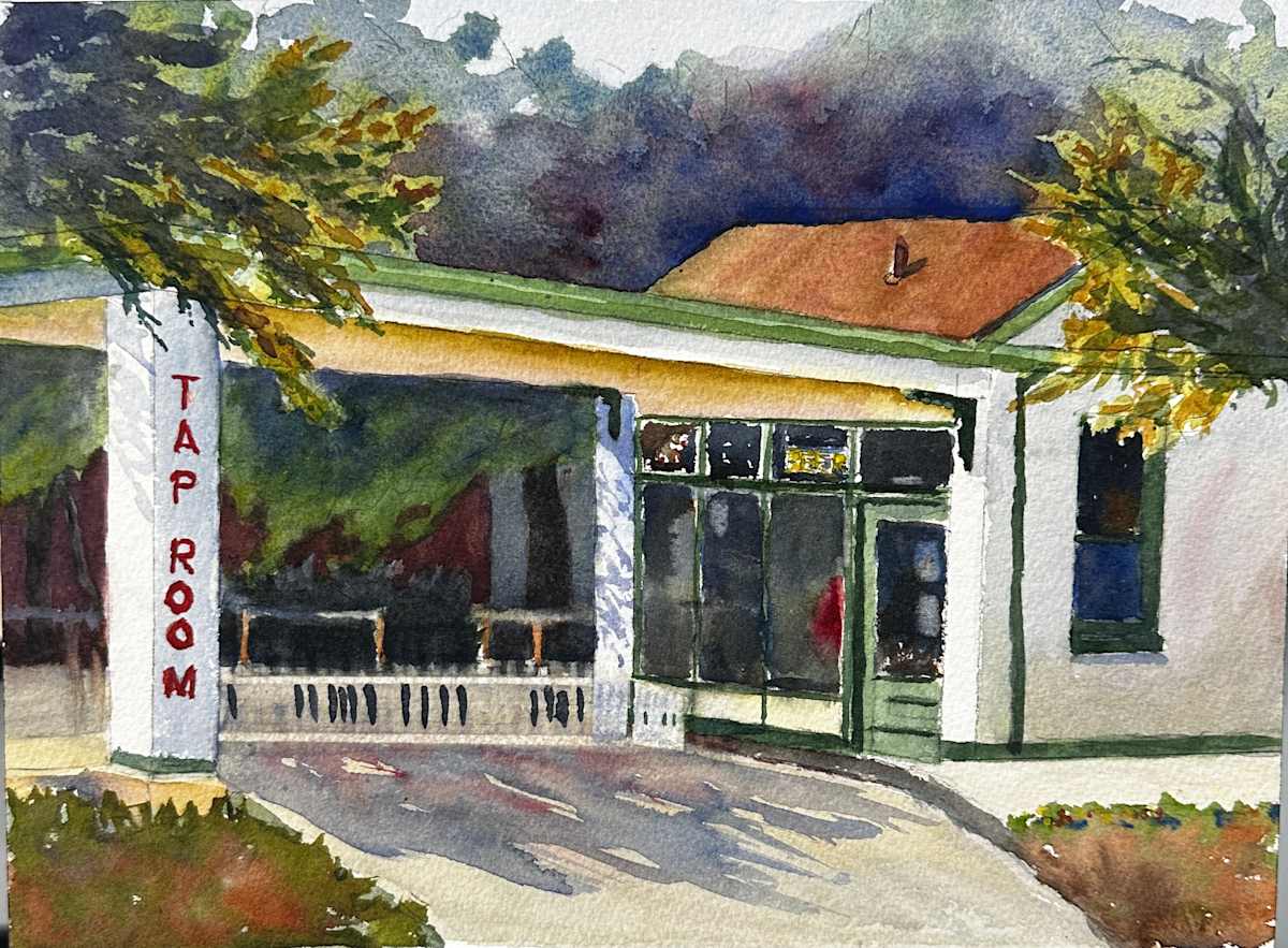 Filling Station Tap Room by Margie Hildreth 