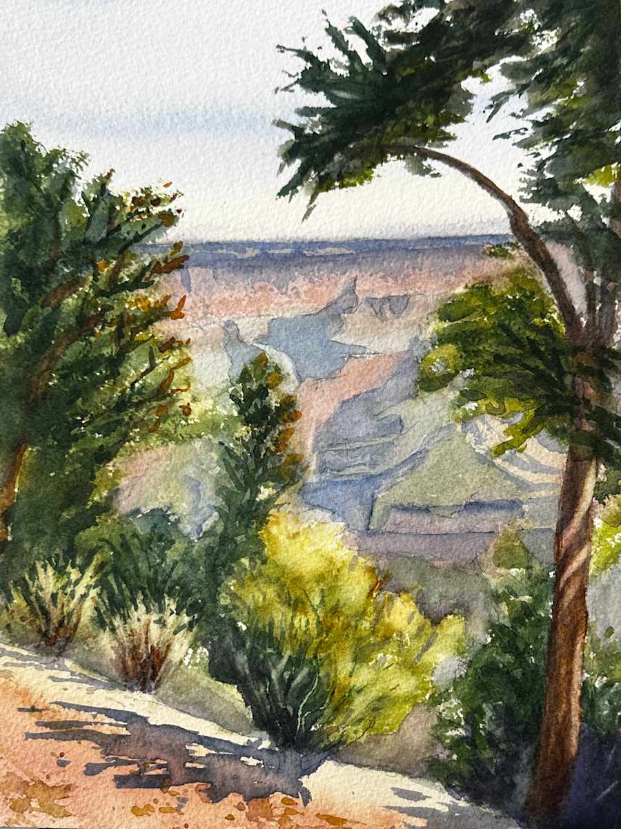 Glimpse of the Canyon by Margie Hildreth 