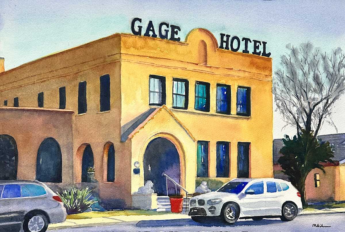The Gage Hotel by Margie Hildreth, Image 1.