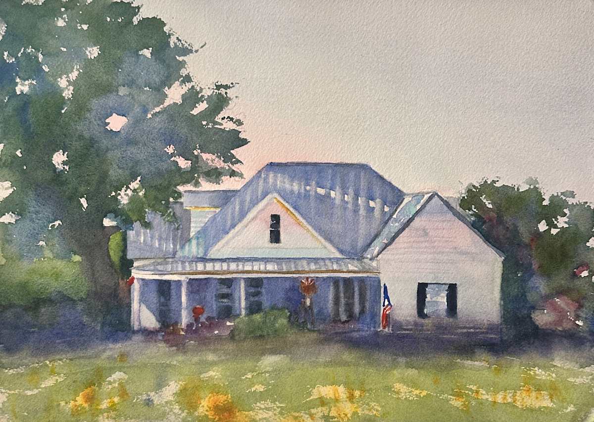 Texas Farmhouse by Margie Hildreth 