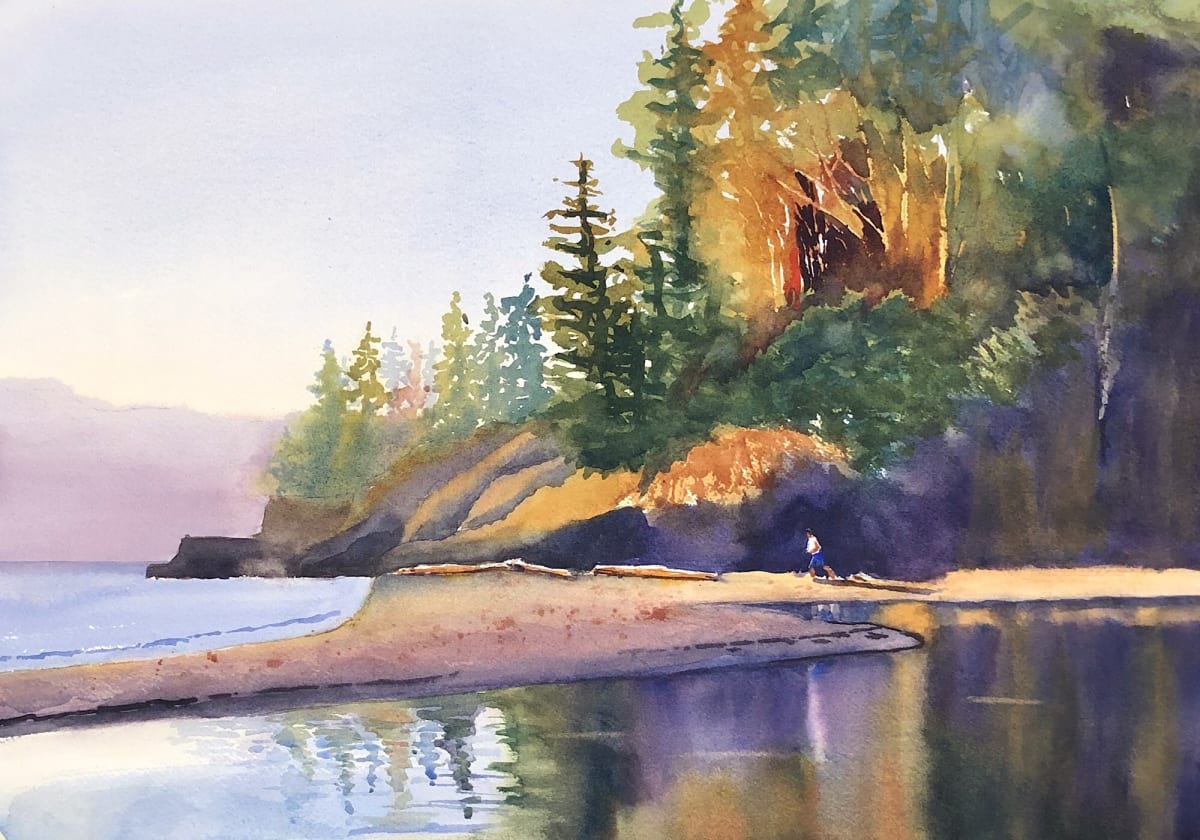 Sunset Jog by Margie Hildreth, Image 1.
