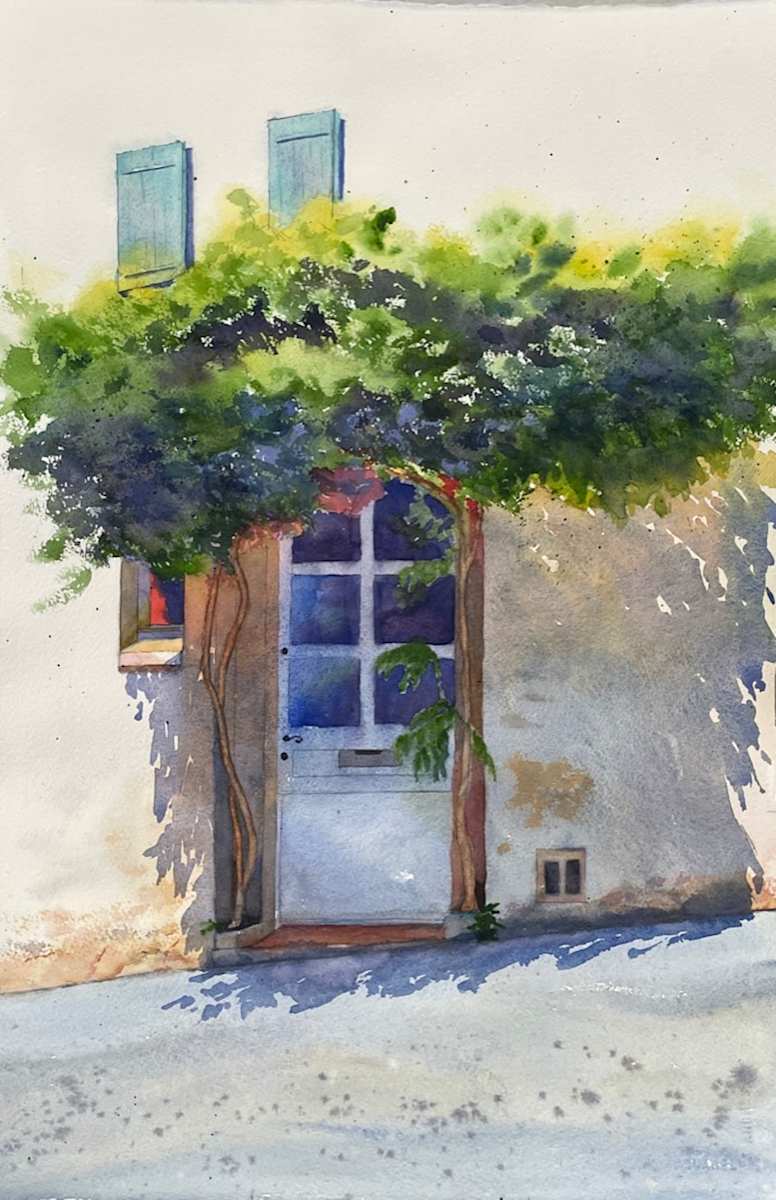 Midday Lourmarin by Margie Hildreth, Image 1.