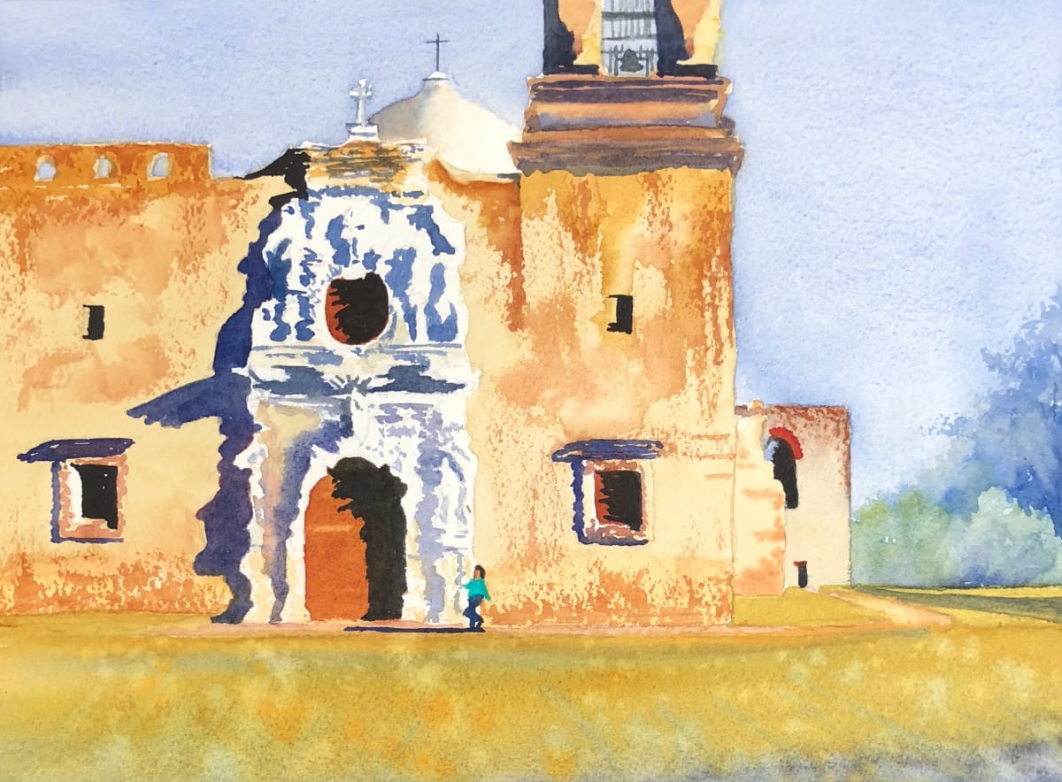 Mission San Jose by Margie Hildreth 